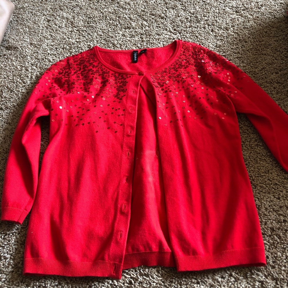 Red Cardigan